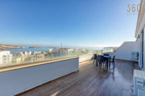 One of a kind 4BR penthouse with terrace & views by 360 Estates